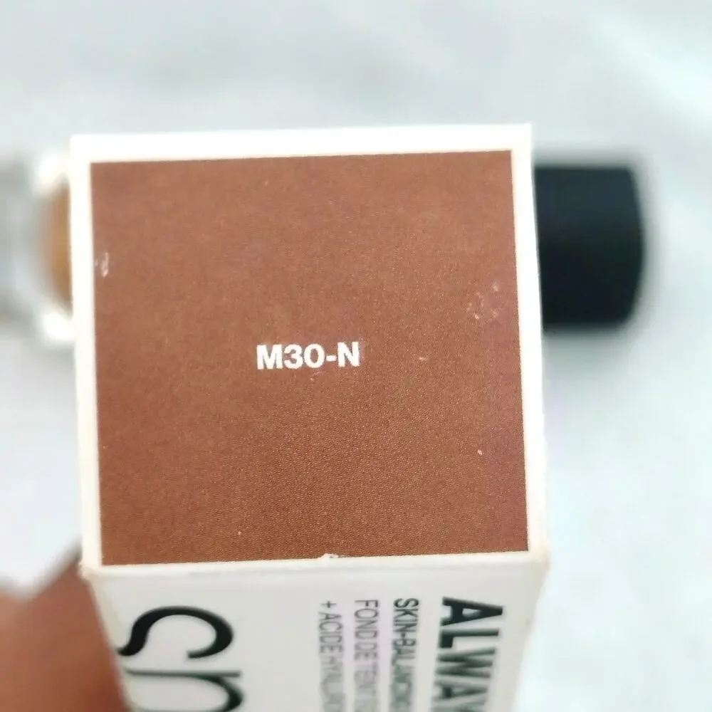 Smashbox Always On Skin Balancing Foundation M30-N Hyaluronic Acid 1 oz. New - Picture 2 of 6